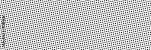 Dotted grid seamless pattern for bullet journal. Black point texture. Black dot grid for notebook paper. Vector illustration on white background.