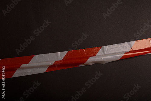 Close-up of red and white s...