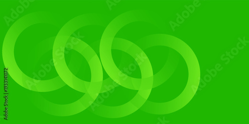 Abstract green circle background trendy. Fluid shapes composition. vector design concept