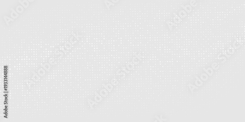 Dot white gray wave light technology texture background. Abstract big data digital concept.