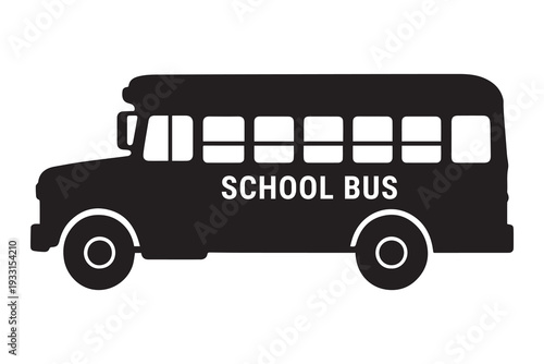 School Bus Silhouette