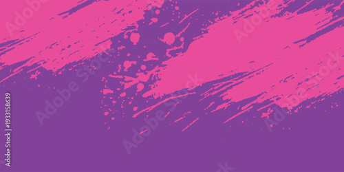 Running Poster Design %E2%80%93 Abstract Colorful Splash Illustration in Purple and Blue for City Marathon vector illustration eps10