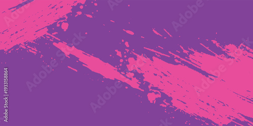 Running Poster Design %E2%80%93 Abstract Colorful Splash Illustration in Purple and Blue for City Marathon vector illustration eps10