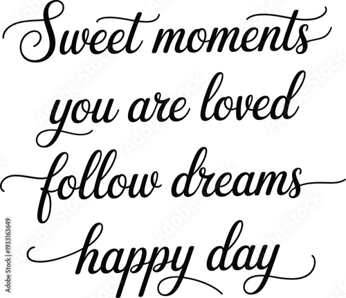 Inspirational Quote Typography