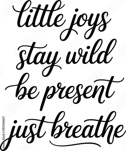 Inspirational Quote Typography