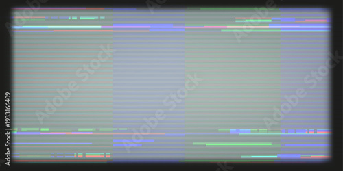 Glitch background. Television noise. TV static noise texture. Pixelated television screen backdrop . Vector illustration.