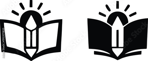 Colour Book Icon Set, Printable coloring worksheet Icon Set, coloring book page icon Set. Vector illustration !	
