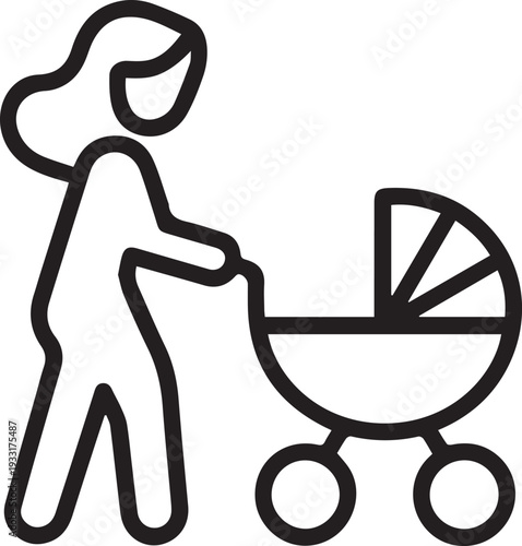baby carriage and stroller