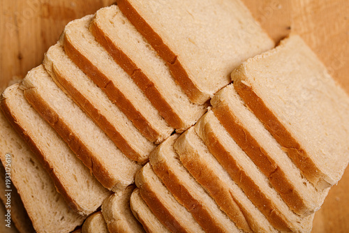 Close-up shot of sliced whi...