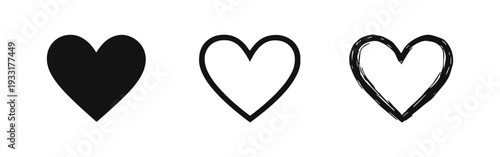 UFO Flying Saucer Icon Set: Extraterrestrial Spaceship in Glyph, Outline, and Hand-Drawn Styles