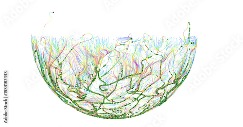 Unique artistic bowl design...