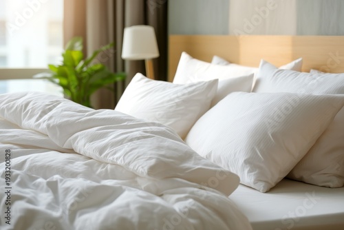 Soft Morning Light in Cozy Bedroom Evoking Hope and Emotional Renewal