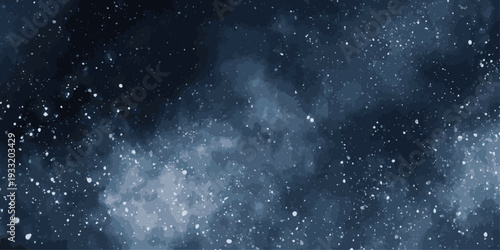 A breathtaking view of the cosmos with a dense cluster of stars in the night sky