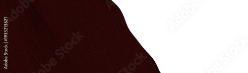Close up of textured maroon...