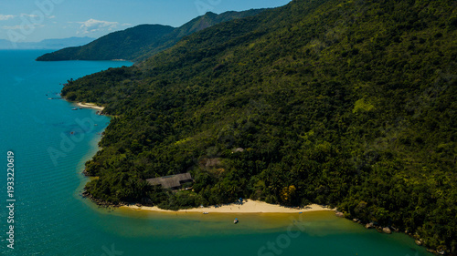 Slika na platnu Fiorde Saco do Mamanguá em Paraty patrimônio da humanidade, 8 km de beleza exube