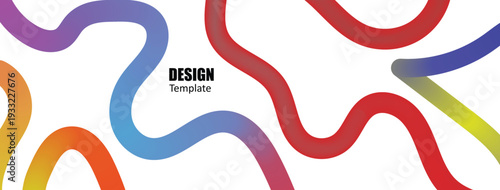 Vibrant multicolored wavy lines artwork with msi logo