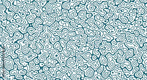 Teal abstract background with swirling patterns