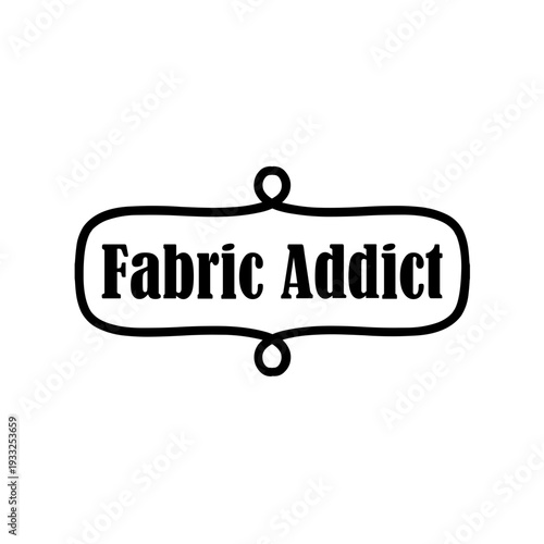 Fabric Addict svg