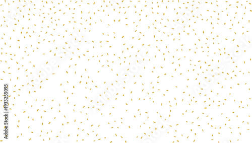 Ultra Realistic 3D Metallic Gold Capsule Confetti Overlay Transparent bg Luxury Celebration Background Design