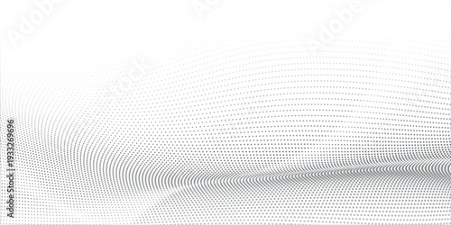 High-Quality Vector Halftone Dot Pattern Radiant Burst in Black and White, Ideal for Marketing Banners and Product Backgrounds