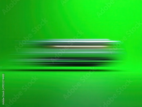speed motion blur concept isolated on a green background
