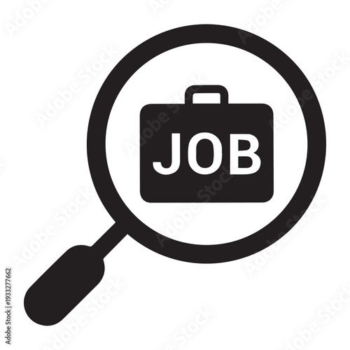 Job Search Magnifying Glass