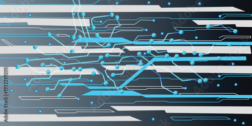 A visually stunning 2D futuristic circuit board illustration,A visually stunning 2D futuristic circuit board illustration,