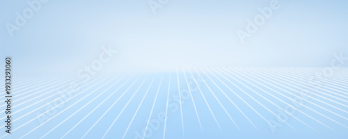 Blue studio room. Limbo light background. Abstract 3d backdrop for product presentation. Minimal wall scene. Showcase, promotion display