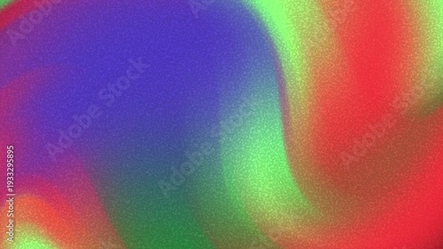 Vibrant abstract Grainy background with colorful swirling patterns Hues Noise Texture Design Element.