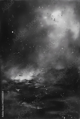 Charcoal Black with Noise Overlay Background