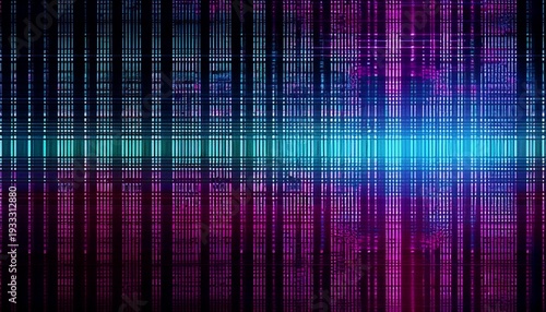 abstract digital code pattern