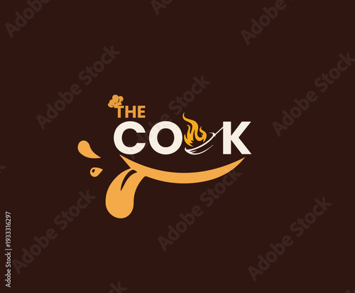 The Cook Restaurant Logo Design
