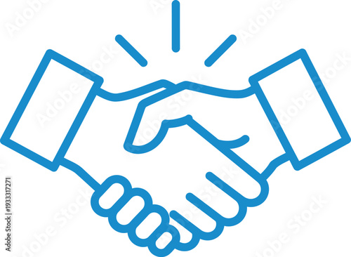Handshake partnership agreement business deal