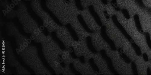 Black Rubber Industrial Texture Background with Dark Tire Tread Surface Detail