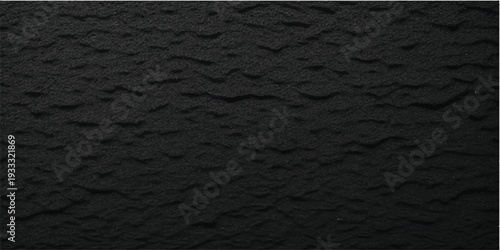 Dark Black Industrial Rubber Texture Background with Tire Tread Surface Pattern