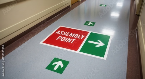 Assembly Point Signage, Directional Guidance, Evacuation Safety and Emergency Management