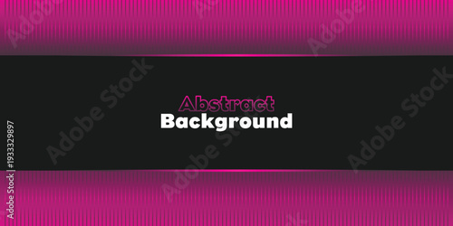 Abstract magenta and black background with text overlay