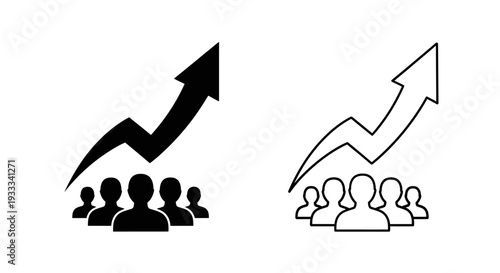 Growth and development concept Vector