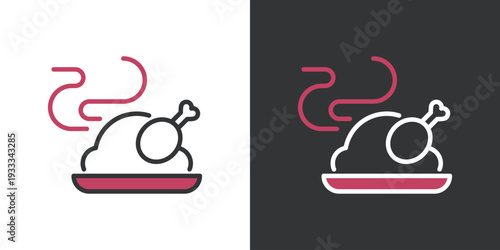 ローストチキンアイコン