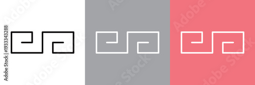 シンプルな中華料理アイコン