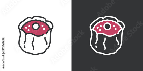 シンプルなしゅうまいのアイコン