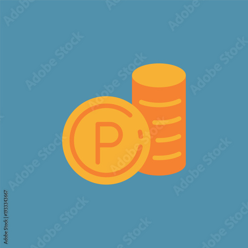 シンプルな買い物ポイントアイコン