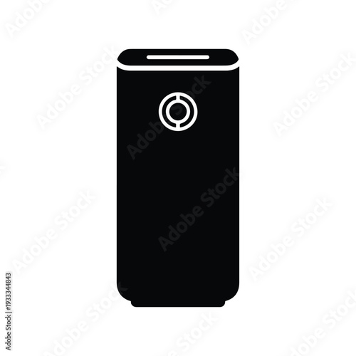 Air Purifier Silhouette Icon