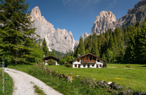 Dolomites alpine landscape, Italy