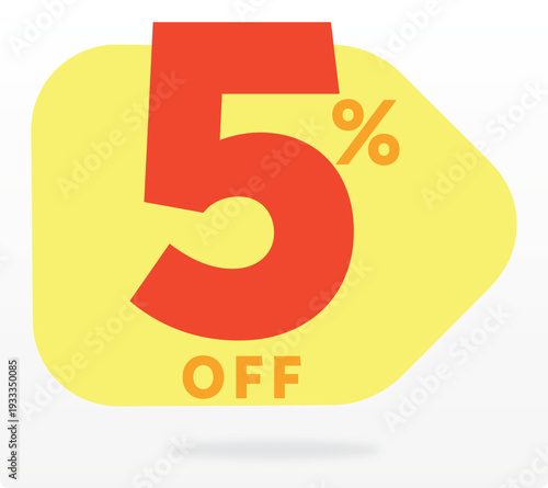 5% store, retail, off, special, offer, sticker, tag, offer, poster, percent, commerce, business, discount, price. Value, ads, sale, set, icon, vector
