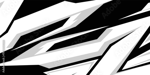 Abstract background with various sharp and arrow pattern