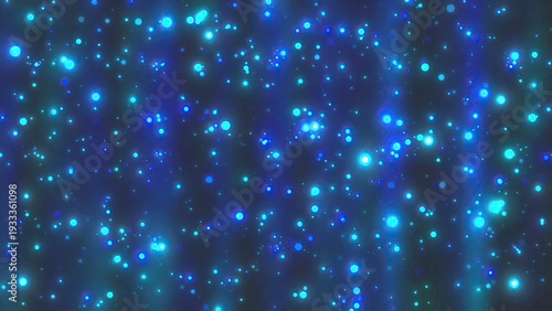 Colorful glitter rain