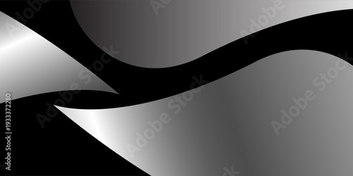 black background with dynamic curve line elegant graphic design element decoration.vector eps10