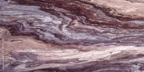 A vibrant nature design featuring the grunge texture of stone and silk fabric patterns with orange and red paint on a weathered paper surface