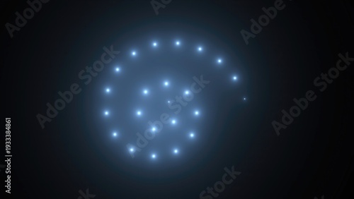 Wallpaper Mural Abstract spiral lights Torontodigital.ca